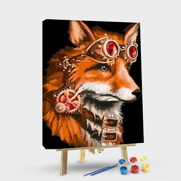 paintingnumberart 16"x20"/40x50cm / Without frame Paint By Numbers Kit – Cunning Fox