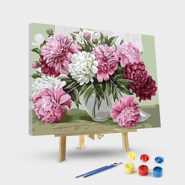 paintingnumberart 16"x20"/40x50cm / Without frame Paint By Numbers Kit – DAHLIAS GALORE