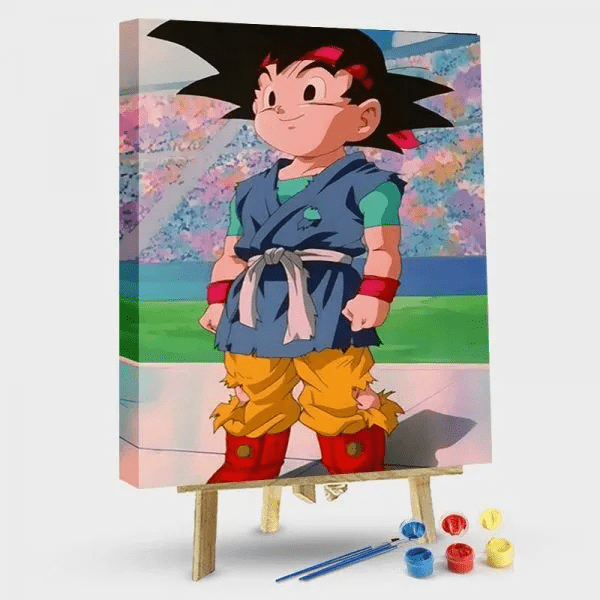 paintingnumberart 16"x20"/40x50cm / Without frame Paint by Numbers Kit-Dragon Ball