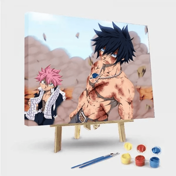 paintingnumberart 16"x20"/40x50cm / Without frame Paint by Numbers Kit-Fairy Tail