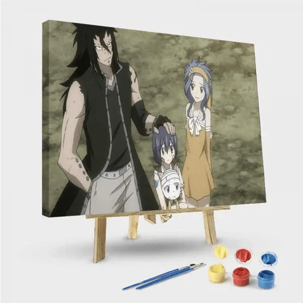 paintingnumberart 16"x20"/40x50cm / Without frame Paint by Numbers Kit-Fairy Tail