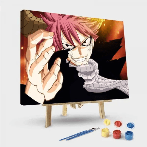 paintingnumberart 16"x20"/40x50cm / Without frame Paint by Numbers Kit-Fairy Tail