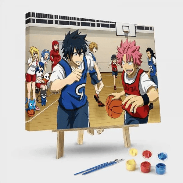 paintingnumberart 16"x20"/40x50cm / Without frame Paint by Numbers Kit-Fairy Tail