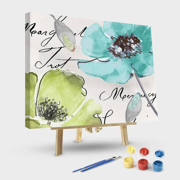 paintingnumberart 16"x20"/40x50cm / Without frame Paint By Numbers Kit – fleurs de france