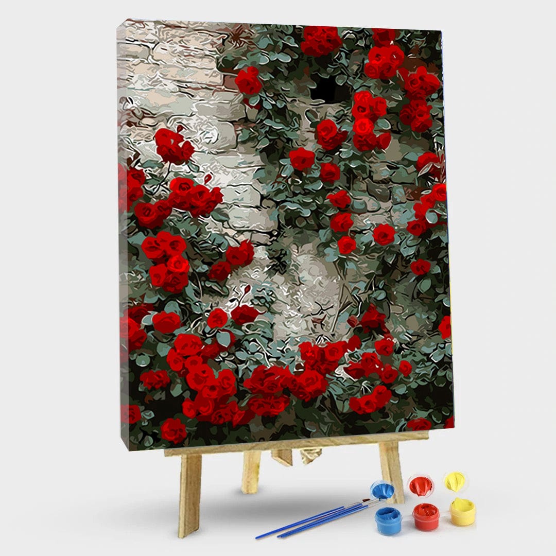 paintingnumberart 16"x20"/40x50cm / Without frame Paint by Numbers Kit – Flower