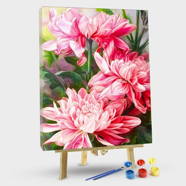 paintingnumberart 16"x20"/40x50cm / Without frame Paint By Numbers Kit – Flowers