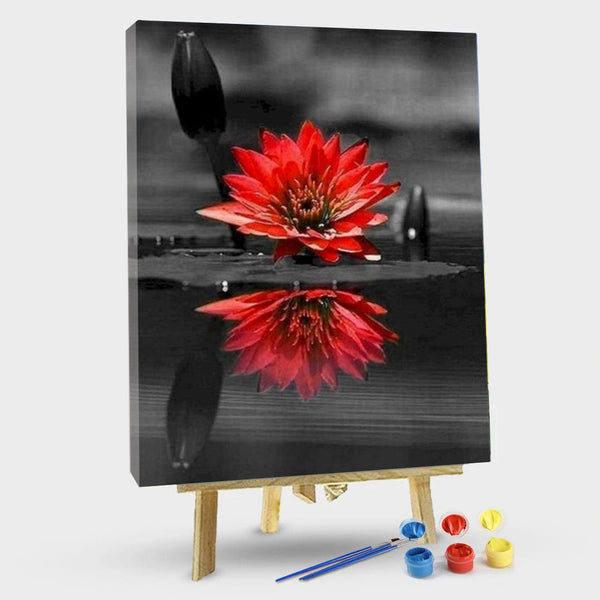 paintingnumberart 16"x20"/40x50cm / Without frame Paint By Numbers Kit –  Flowers
