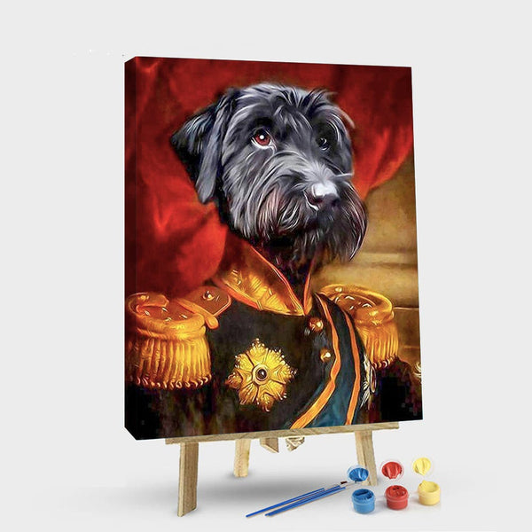 paintingnumberart 16"x20"/40x50cm / Without frame Paint By Numbers Kit – General dog