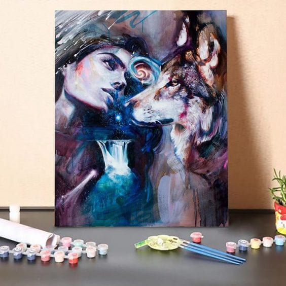 paintingnumberart 16"x20"/40x50cm / Without frame Paint By Numbers Kit-Get Lost🎨🎨🎨