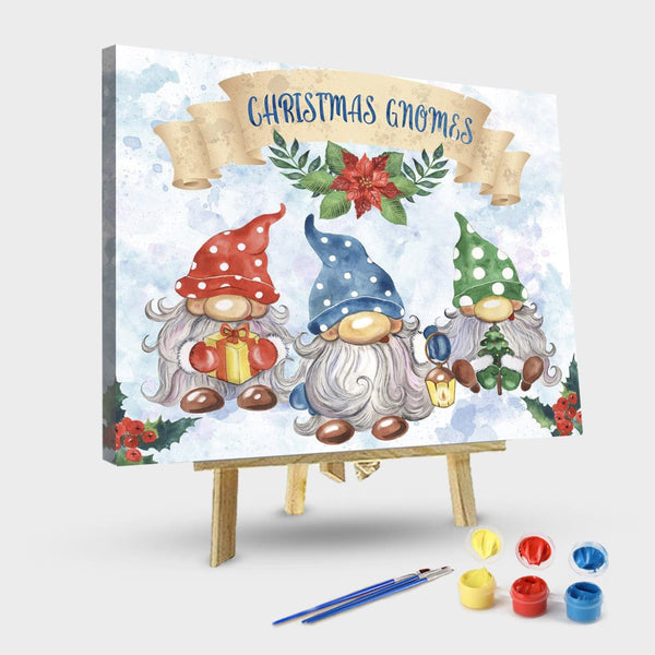 paintingnumberart 16"x20"/40x50cm / Without frame Paint By Numbers Kit-Gnomes
