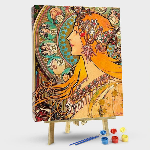 paintingnumberart 16"x20"/40x50cm / Without frame Paint by Numbers Kit-  Goddess