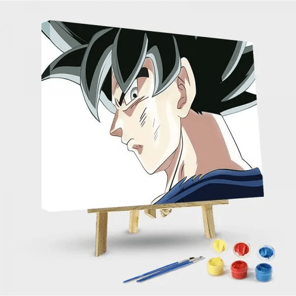 paintingnumberart 16"x20"/40x50cm / Without frame Paint by Numbers Kit-Goku