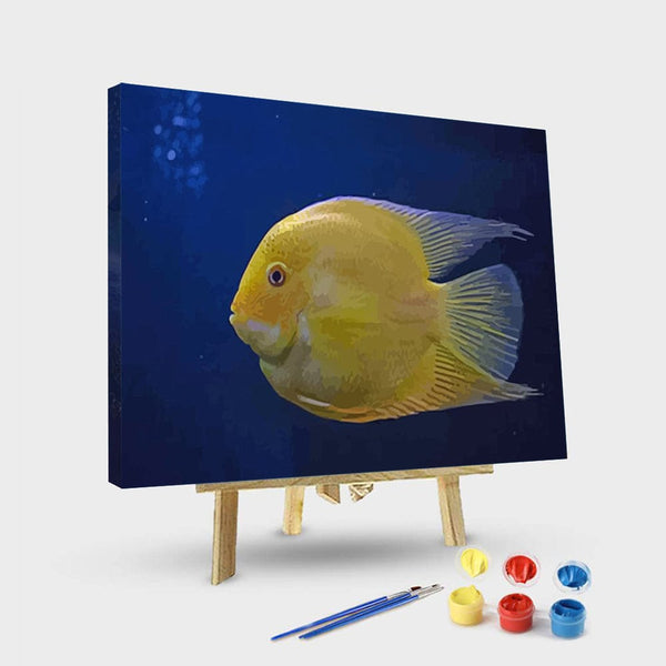 paintingnumberart 16"x20"/40x50cm / Without frame Paint By Numbers Kit – Golden Fish
