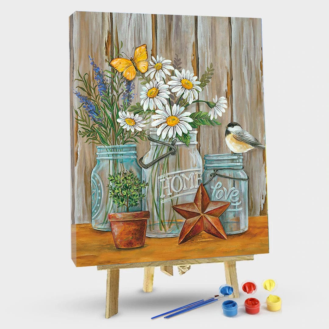 paintingnumberart 16"x20"/40x50cm / Without frame Paint by Numbers Kit – Home wall decoration