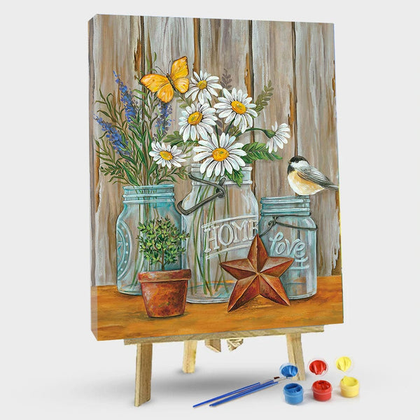 paintingnumberart 16"x20"/40x50cm / Without frame Paint by Numbers Kit – Home wall decoration