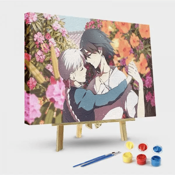 paintingnumberart 16"x20"/40x50cm / Without frame Paint by Numbers Kit-Howl’s moving castle