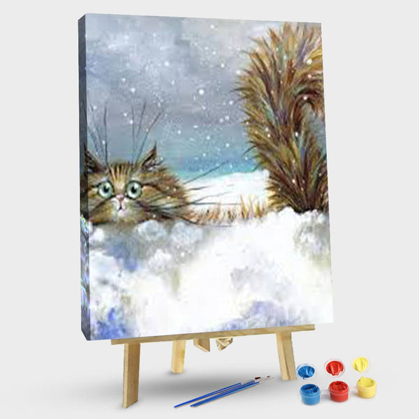 paintingnumberart 16"x20"/40x50cm / Without frame Paint By Numbers Kit-In A Flurry