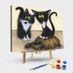 paintingnumberart 16"x20"/40x50cm / Without frame Paint By Numbers Kit – is there room for me