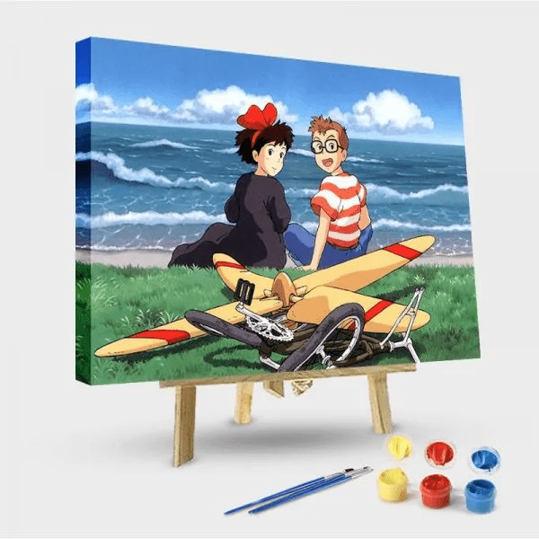 paintingnumberart 16"x20"/40x50cm / Without frame Paint by Numbers Kit-Kiki’s delivery service