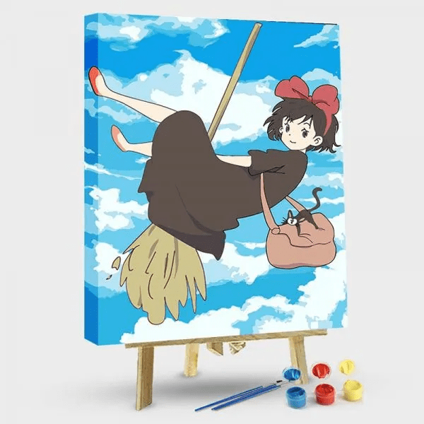 paintingnumberart 16"x20"/40x50cm / Without frame Paint by Numbers Kit-Kiki’s delivery service