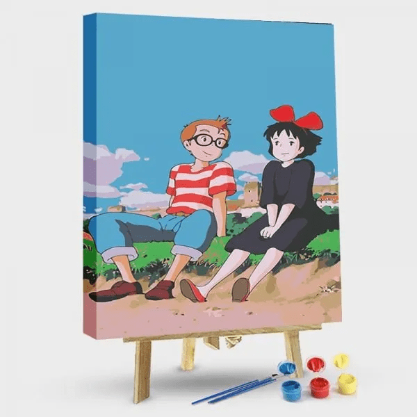 paintingnumberart 16"x20"/40x50cm / Without frame Paint by Numbers Kit-Kiki’s delivery service