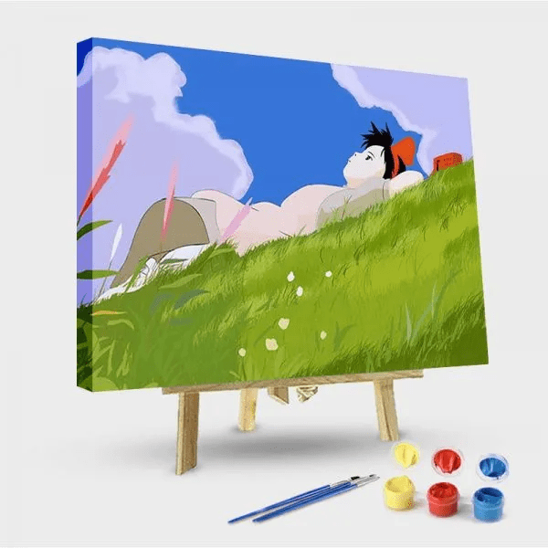 paintingnumberart 16"x20"/40x50cm / Without frame Paint by Numbers Kit-Kiki’s delivery service