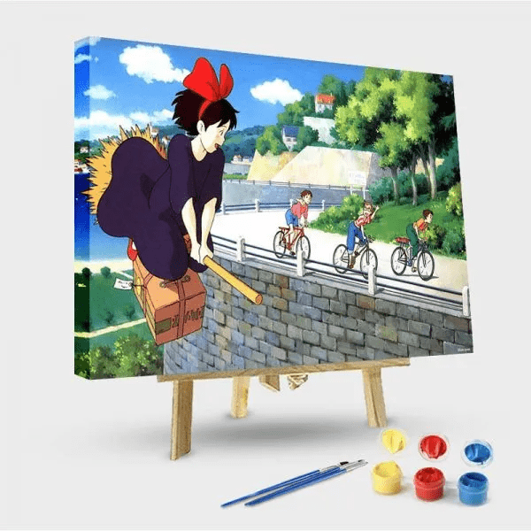 paintingnumberart 16"x20"/40x50cm / Without frame Paint by Numbers Kit-Kiki’s delivery service