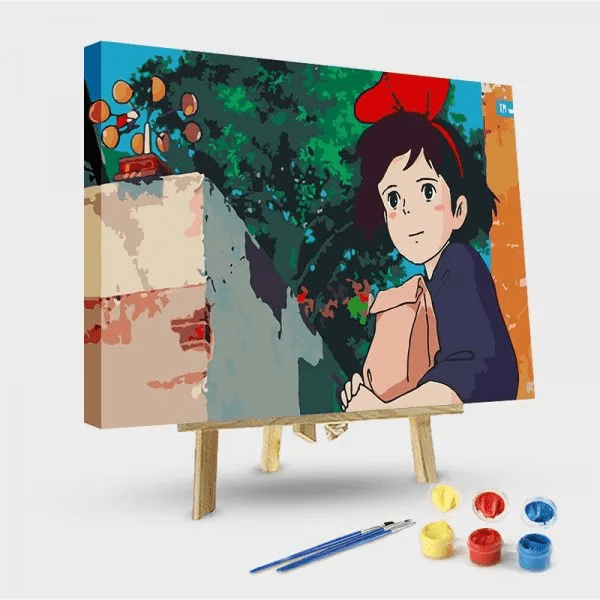 paintingnumberart 16"x20"/40x50cm / Without frame Paint by Numbers Kit-Kiki’s delivery service