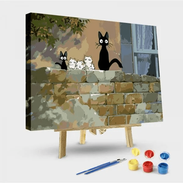 paintingnumberart 16"x20"/40x50cm / Without frame Paint by Numbers Kit-Kiki’s delivery service