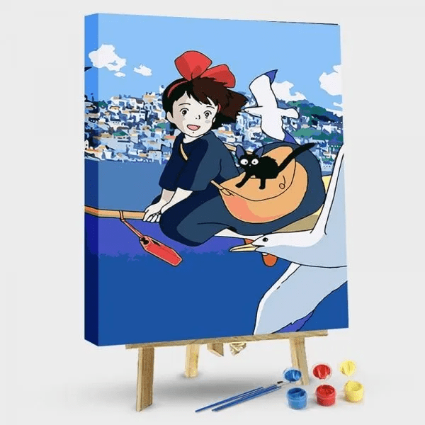 paintingnumberart 16"x20"/40x50cm / Without frame Paint by Numbers Kit-Kiki’s delivery service