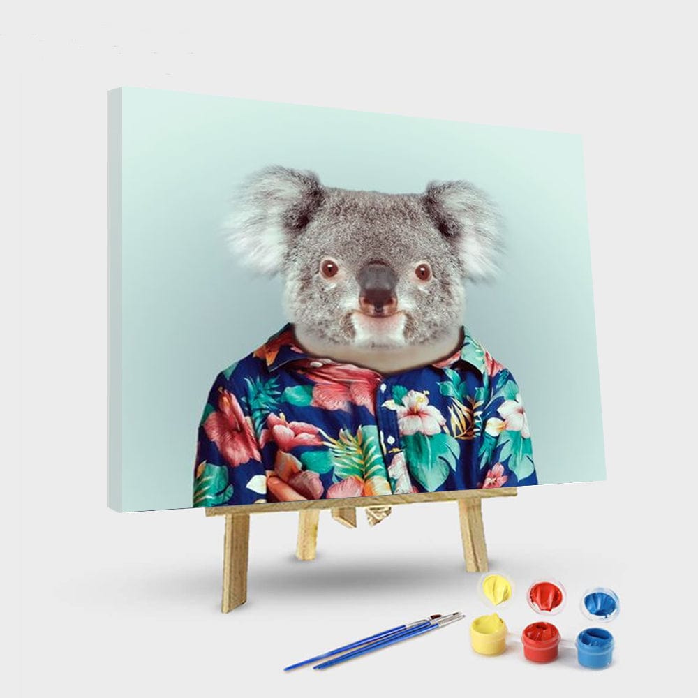 paintingnumberart 16"x20"/40x50cm / Without frame Paint By Numbers Kit-Koala