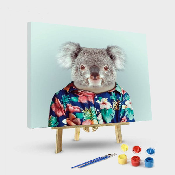 paintingnumberart 16"x20"/40x50cm / Without frame Paint By Numbers Kit-Koala
