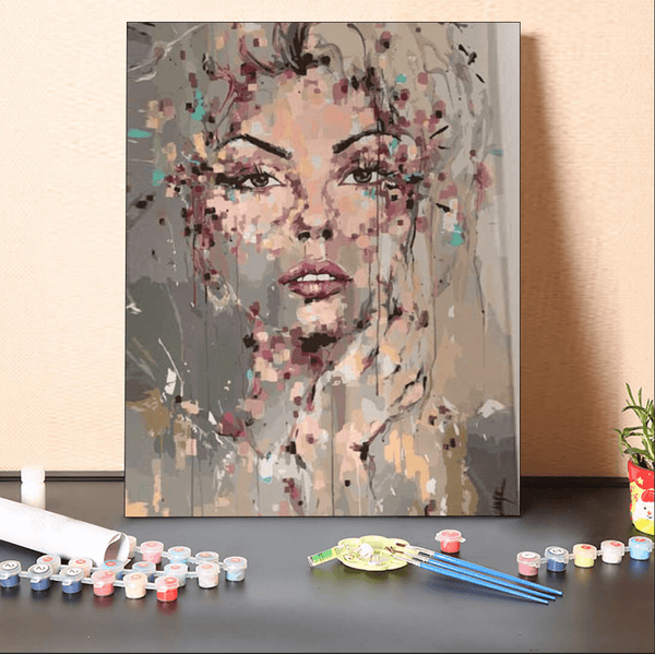 paintingnumberart 16"x20"/40x50cm / Without frame Paint By Numbers Kit-LAORA