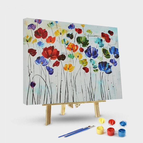 paintingnumberart 16"x20"/40x50cm / Without frame Paint by Numbers Kit – Lilies