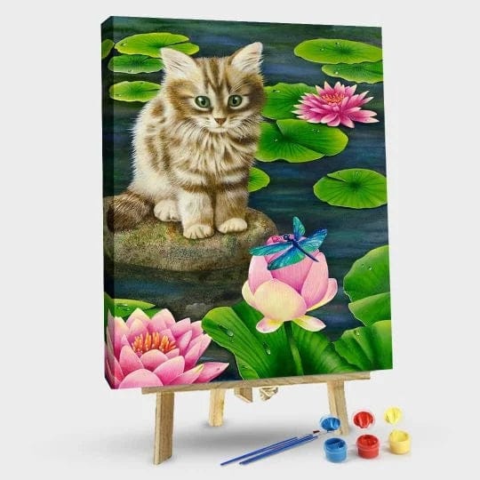 paintingnumberart 16"x20"/40x50cm / Without frame Paint By Numbers Kit – Lilys Pond