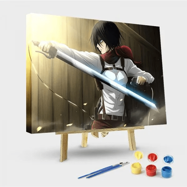 paintingnumberart 16"x20"/40x50cm / Without frame Paint by Numbers Kit-Mikasa