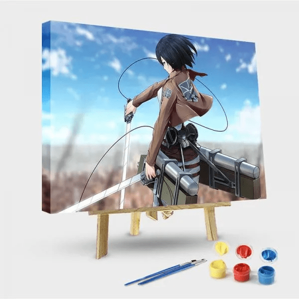 paintingnumberart 16"x20"/40x50cm / Without frame Paint by Numbers Kit-Mikasa