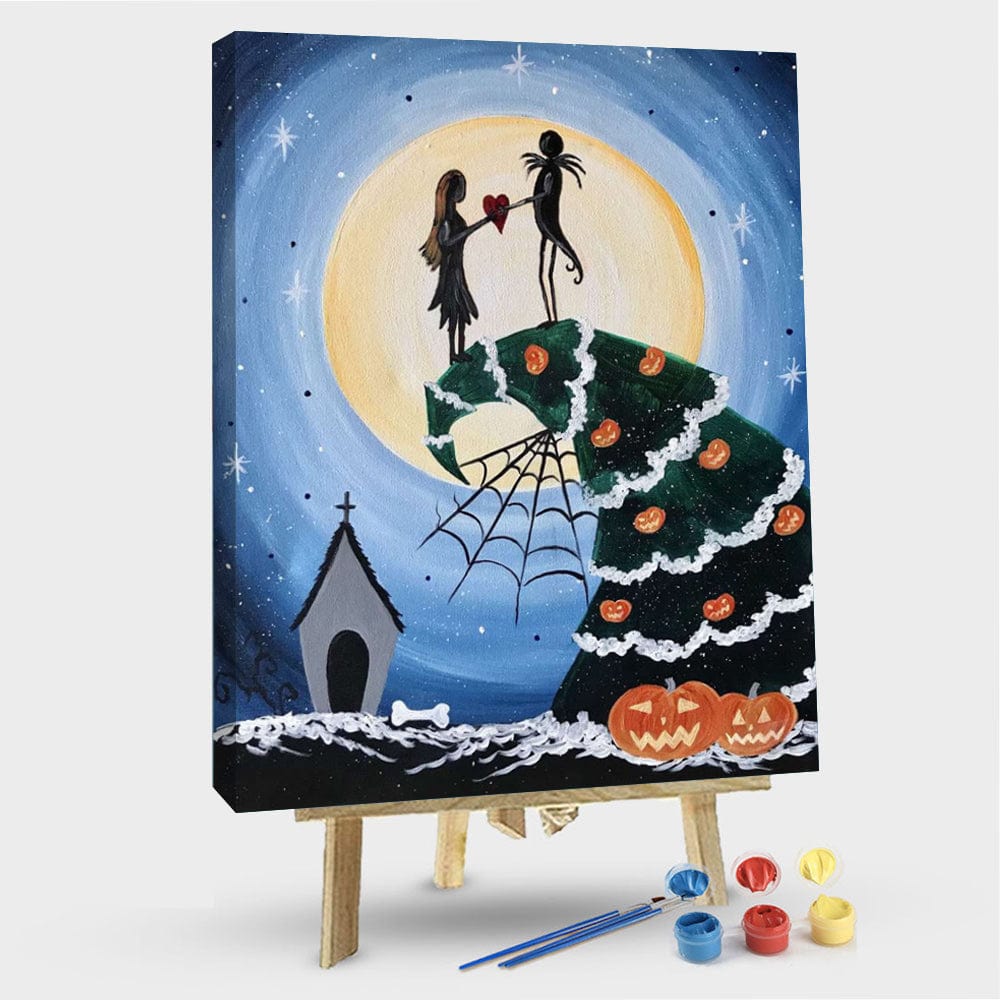 paintingnumberart 16"x20"/40x50cm / Without frame Paint By Numbers Kit – Nightmare2
