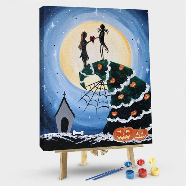 paintingnumberart 16"x20"/40x50cm / Without frame Paint By Numbers Kit – Nightmare2