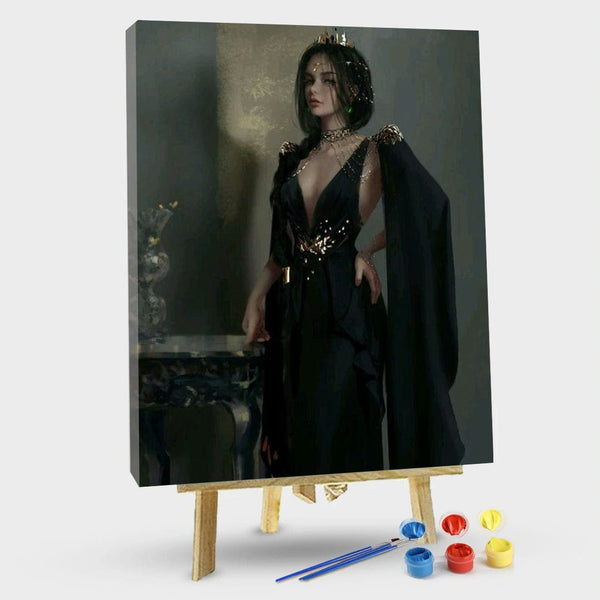 paintingnumberart 16"x20"/40x50cm / Without frame Paint by Numbers Kit-Noble Eyes