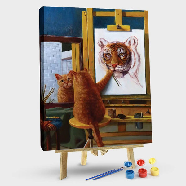 paintingnumberart 16"x20"/40x50cm / Without frame Paint by Numbers Kit-Norman Catwell