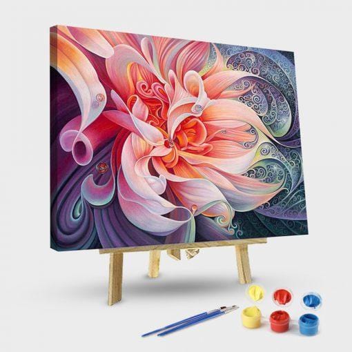 paintingnumberart 16"x20"/40x50cm / Without frame Paint by Numbers Kit – Orb Flower