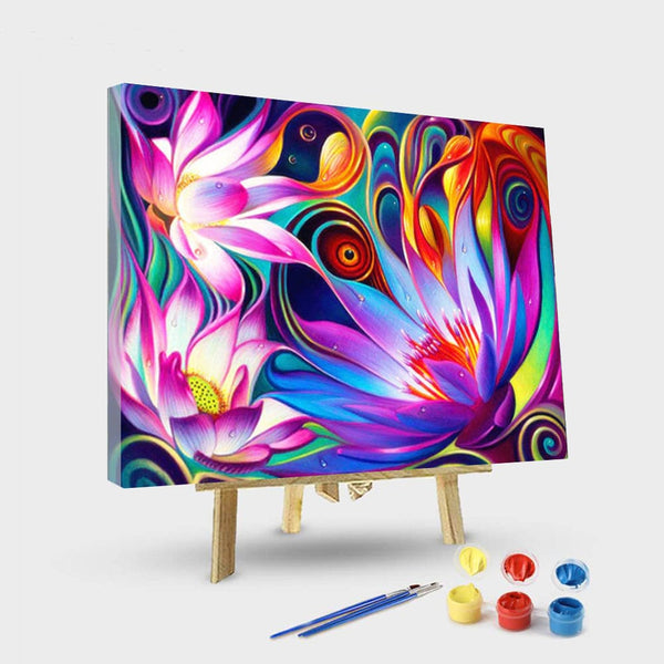 paintingnumberart 16"x20"/40x50cm / Without frame Paint by Numbers Kit – Orb Flower