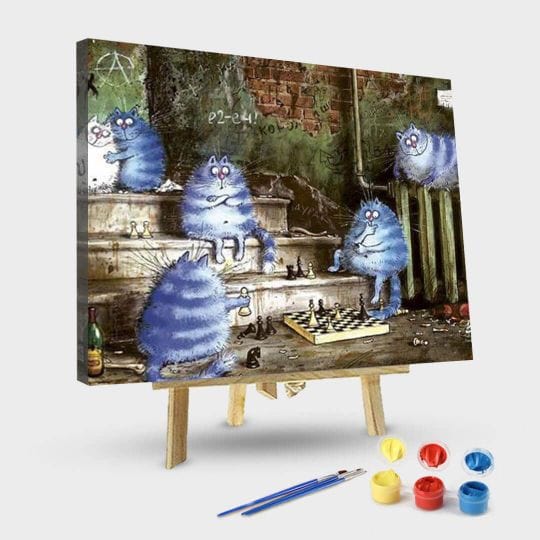 paintingnumberart 16"x20"/40x50cm / Without frame Paint By Numbers Kit – party