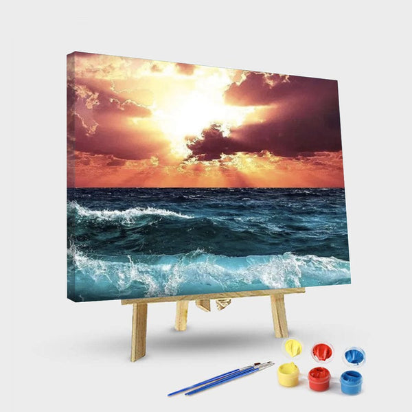 paintingnumberart 16"x20"/40x50cm / Without frame Paint By Numbers Kit – Perfect Horizon