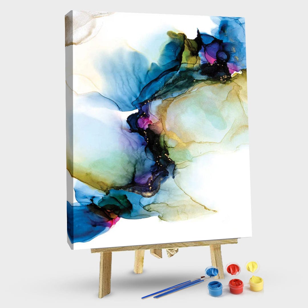paintingnumberart 16"x20"/40x50cm / Without frame Paint By Numbers Kit-Pressed Dragonfly