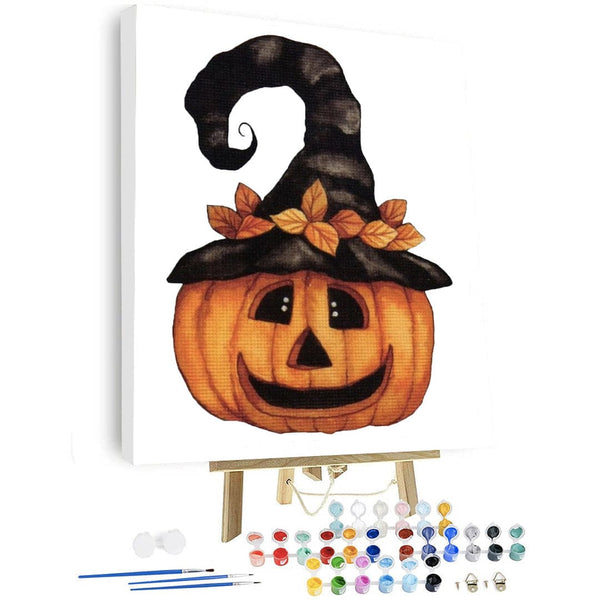 paintingnumberart 16"x20"/40x50cm / Without frame Paint By Numbers Kit – Pumpkin-Lantern