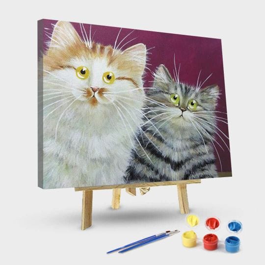 paintingnumberart 16"x20"/40x50cm / Without frame Paint By Numbers Kit – pumpkin&poppy