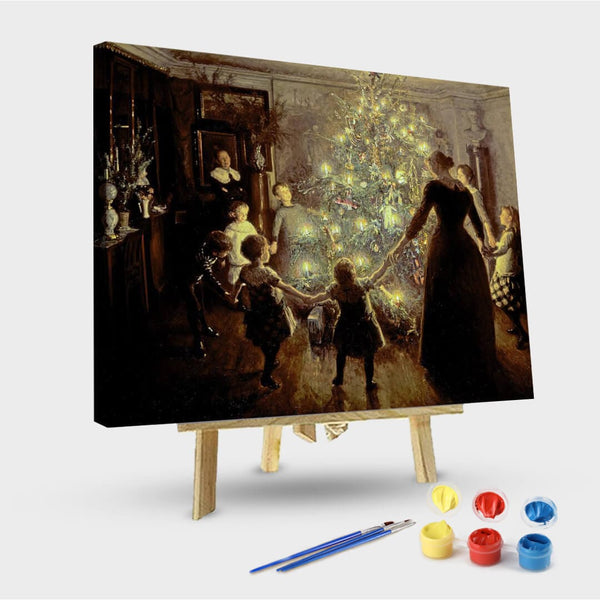 paintingnumberart 16"x20"/40x50cm / Without frame Paint By Numbers Kit-Silent Night