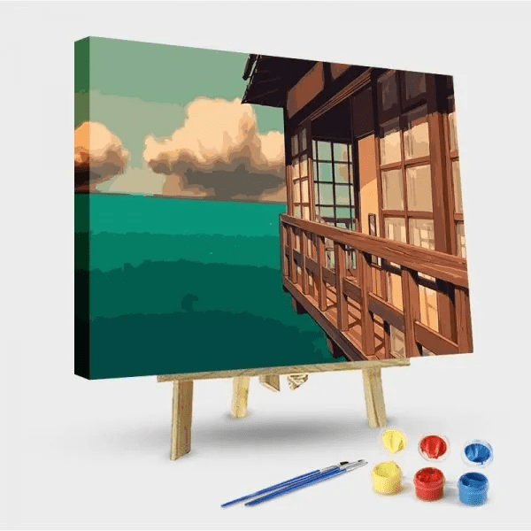paintingnumberart 16"x20"/40x50cm / Without frame Paint by Numbers Kit-Spirited Away